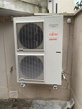 Pompe à Chaleur AIR/EAU - 16kw - Atlantic - Energies Terre Soleil